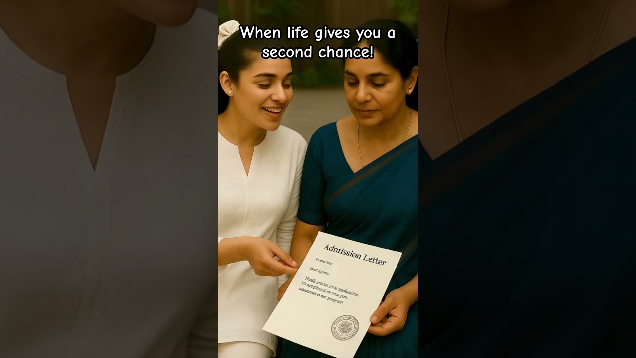 Second Chance🎓: An Inspiring Mother-Daughter Story You’ll Remember Forever 💝