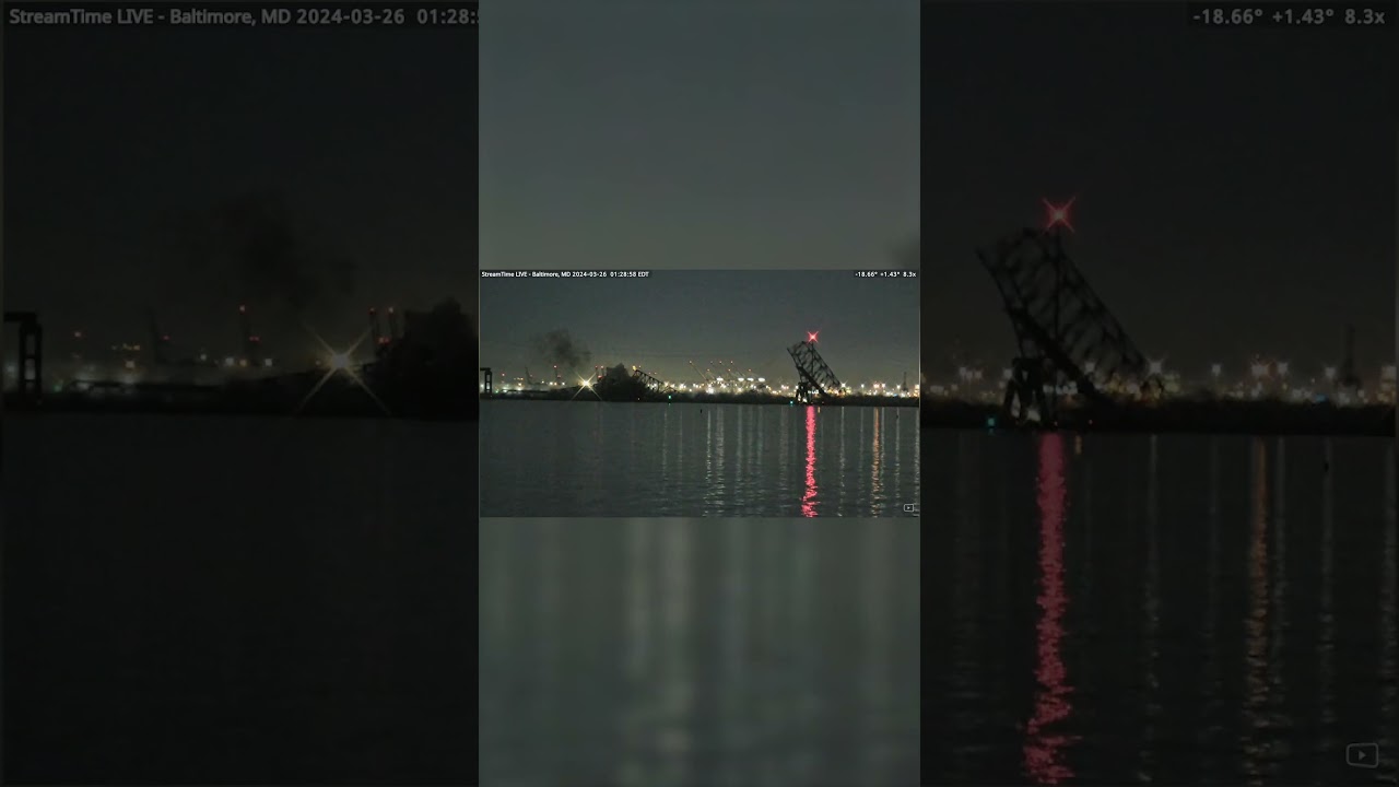 'This is a dire emergency;' Cargo ship hits Baltimore's Francis Scott Key Bridge, bringing it down