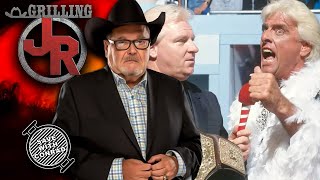 Jim Ross shoots on Ric Flair leaving WCW AS CHAMPION