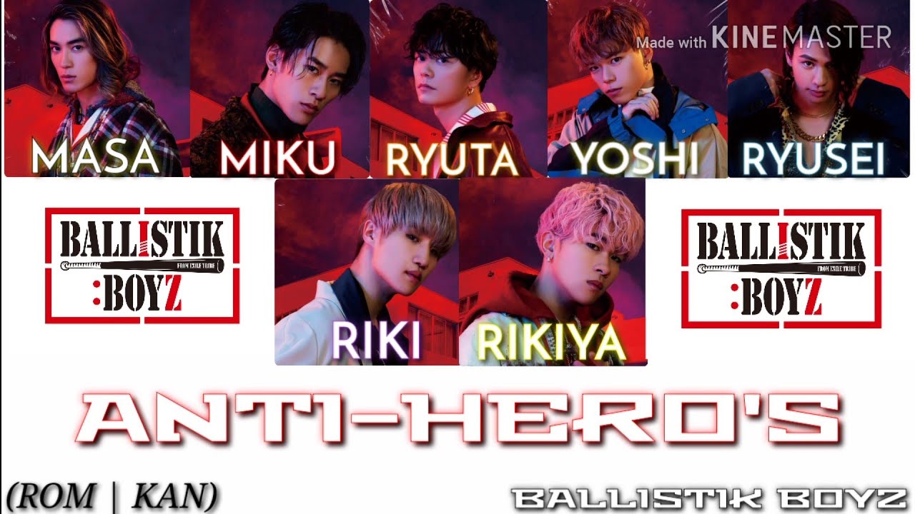 Ballistik Boyz Fext Anti Hero S Coloured Rom Kan Lyrics Youtube