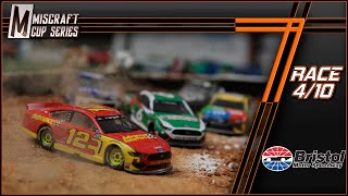 Miscraft Cup Series // S7 R4 // Bristol Dirt [NASCAR Stop-motion]