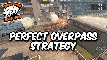 How Virtus Pro Outplayed Spirit With This 1 Strat on Overpass - CS2 Breakdown