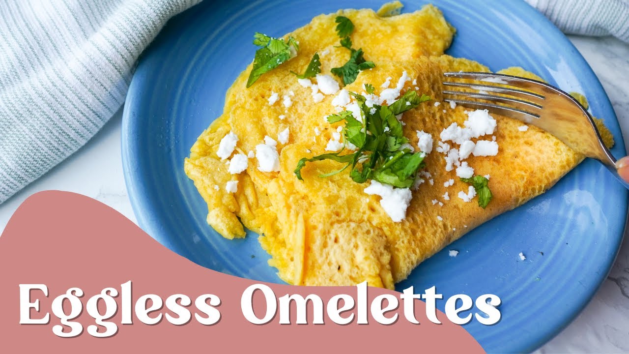 Egg Substitutes! Vegan Chickpea Omelettes That are High in Protein ...