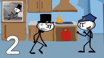 Prison Escape Stickman Story Part 2 Walkthrough - Level 11 to 20 - No Fail (OneSoft Global PTE. LTD)