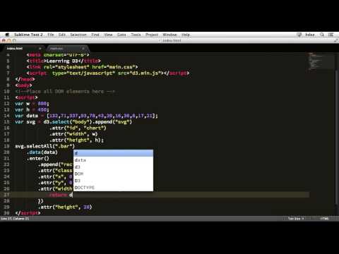 0302 Creating Bars From Data