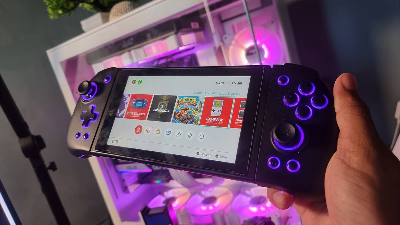 Atando Switch TUNANDO MEU NINTENDO SWITCH - YouTube