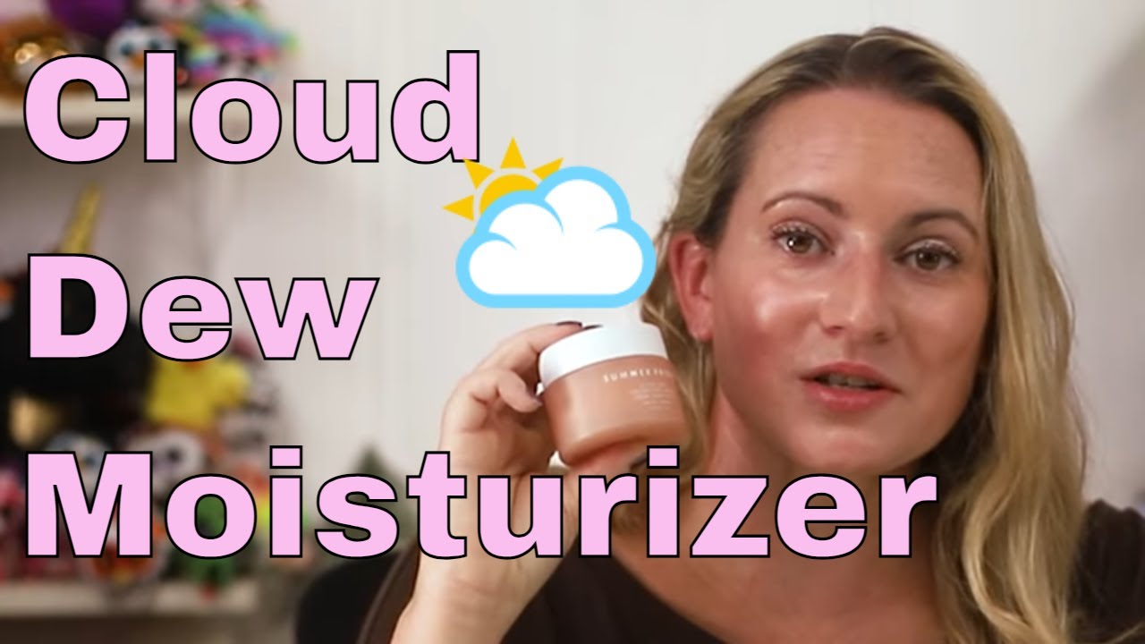 Summer Fridays Skincare ☁️ Cloud Dew OilFree Gel Cream Moisturizer Review and How to Use YouTube