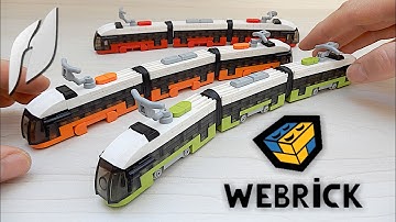 How to Build a Microscale Streetcar (Brick ordered on the WeBrick)