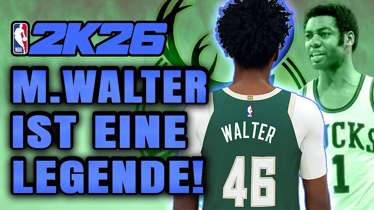 Let's Play NBA 2K26 MyNBA - M.Walter & die LEGENDÄREN Pass-Skills🏀