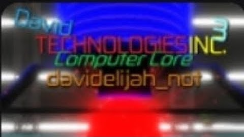 David Technologies Inc Computer Core 3 | Startup And Meltdown | Roblox