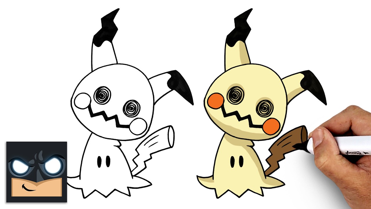 How to Draw Mimikyu | Pokemon