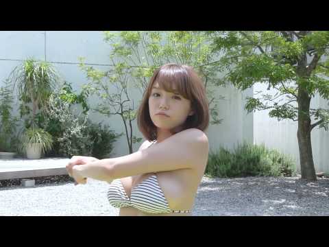 Society Of Beauty : 篠崎愛 | Shinozaki Ai in white bikini with black stripes