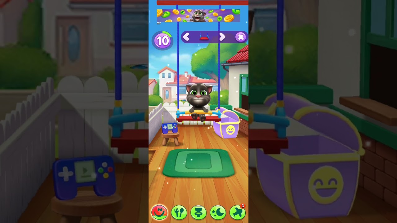 Talking Tom 2 😻 birthday 🎂 party 🎉  new Android version..006... game play 