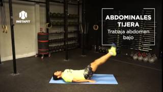 Abdominales Tijera
