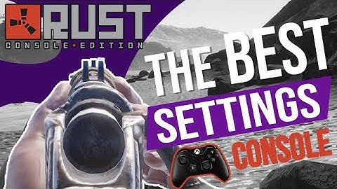 RUST Console BEST controller settings! Including HEAD TURN!