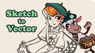 Sketch to Vector Timelapse