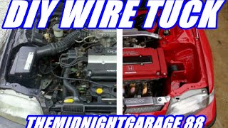 how to wire tuck a honda civic | Themidnightgarage #88
