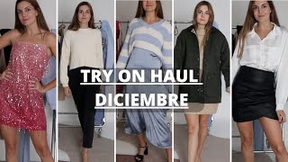 TRY ON HAUL DICIEMBRE - H&amp;M STRADIVARIUS y más - Marilyn&#39;s Closet