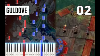 TPR - Guldove (from Parallels) - 02 - Chrono Cross Piano Tutorial | Note Chart