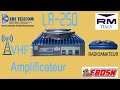 La250 rmitaly vhf amplificateur linaire power txradioamateur hamradio f8dsn