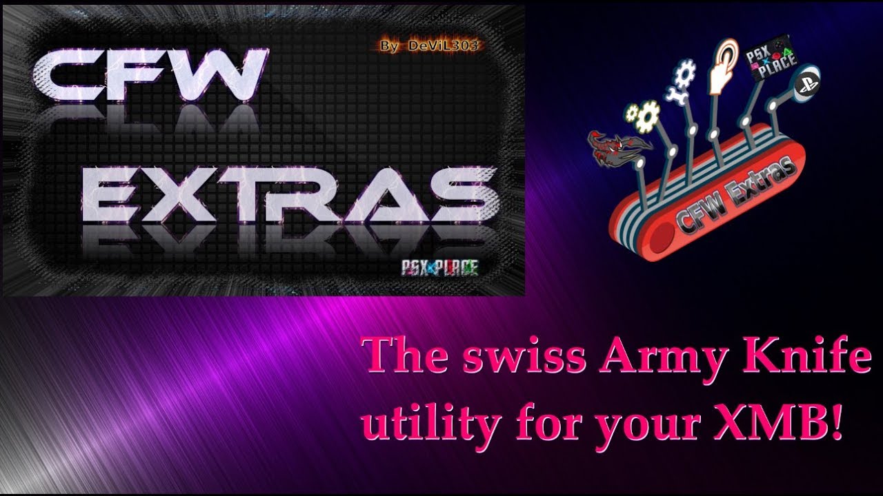 PS3 CFW Extras Category - A great app for modding customizing your XMB  categories 