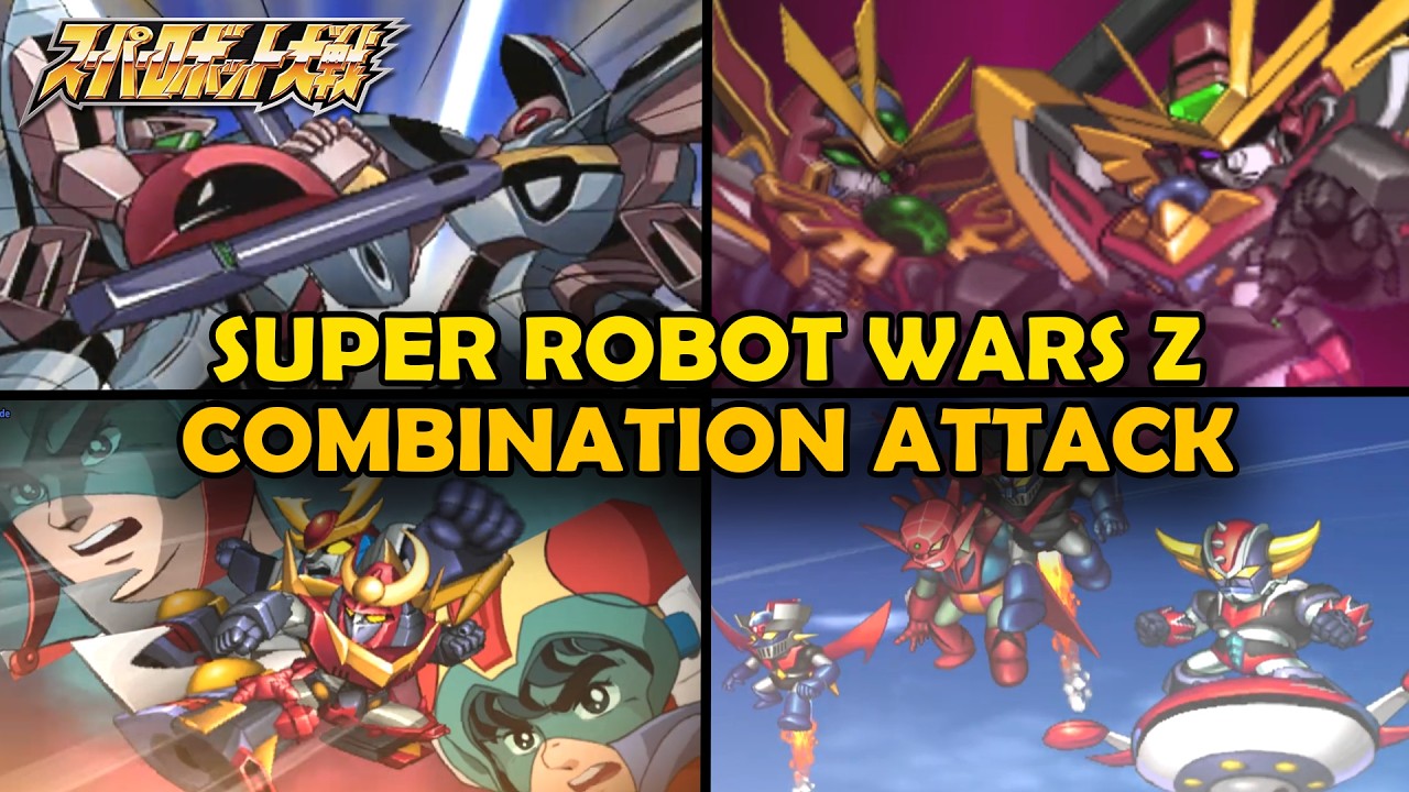 Super Robot Wars Z Combination Attacks Compilation 【スーパー