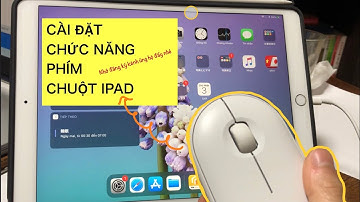 Chuột Bluetooth dành cho IPad : Cài đặt phím chuột , màu sắc