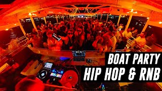 90s/2000s/Now Hip Hop & RNB  Live DJ Mix On A Boat