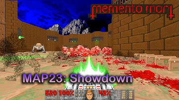 Doom II: Memento Mori | MAP23: Showdown | 100% Playthrough