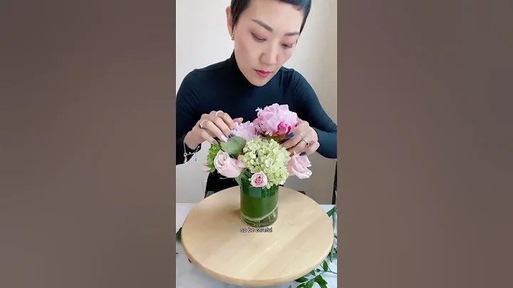 How to arrange flowers just like a florist  #flowers #flowerarrangement #peony - DayDayNews