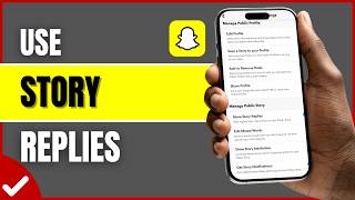 How To Use Snapchat Story Reply Feature (2026) | Reply to Snapchat Stories with Messages screenshot 5