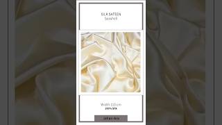 Silk Sateen - CLP - Seashell ( Width : 140 cm - 70 GSM )