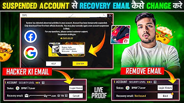 Free Fire Recovery Email Change & Security Code Update | FF Email Unbind Guide 