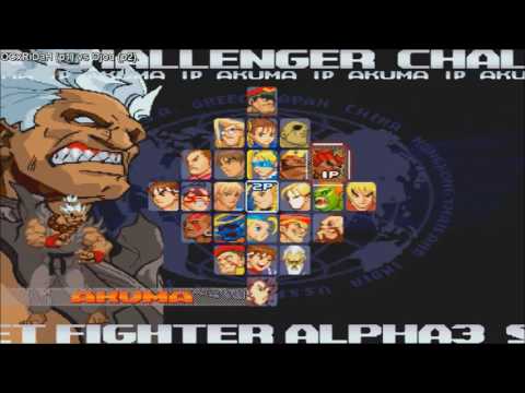 [HD] - Fightcade - Street Fighter Alpha 3 - OCxRiDaH(USA) Vs Ojou(JPN)