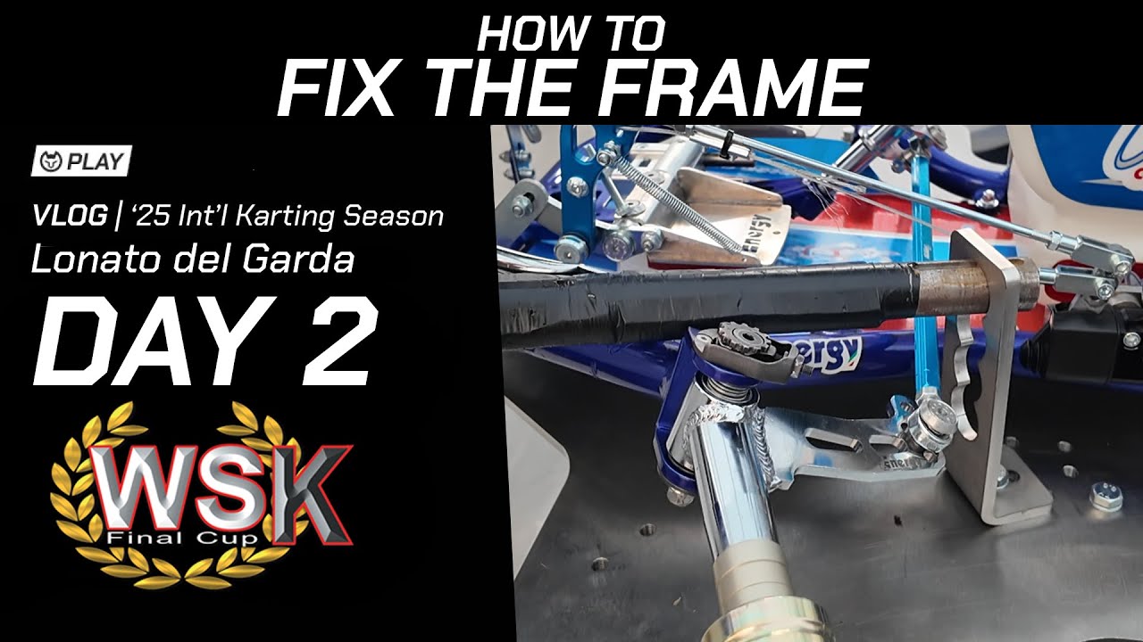 VLOG – Day 2 – WSK Final Cup 2025 – Rd 3 – Lonato del Garda