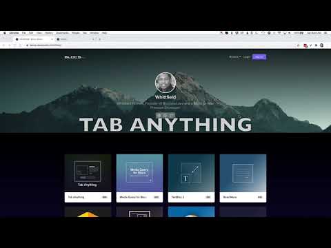 Tab Anything - Custom Bric addon for Blocs