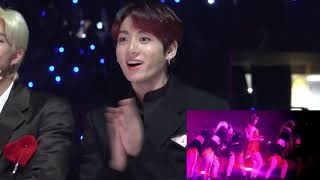 #BTS #JUNGKOOK #LISA #LISKOOK      Jungkook Reaction to Lisa Solo Stage Good Thing   Senorita