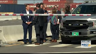 Senator Ted Budd discusses economy, inflation during visit to Port of Wilmington