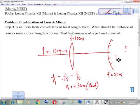 Problem: Lens & Mirror Combination