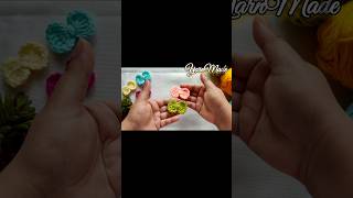 Crochet Mini Bow for Absolute Beginners! #crochet #knitting #crochetforbeginners #diy #bow #handmade