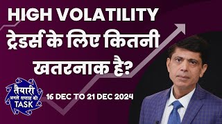 High Volatility Showing Negative Signs for the Nifty & Sensex l TASK 16 Dec to 21 Dec 2024