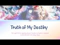 Ceui - Truth of My Destiny Lyrics [JAP|ROM|ENG] Ending themeAnime [Densetsu no Yuusha no Densetsu]