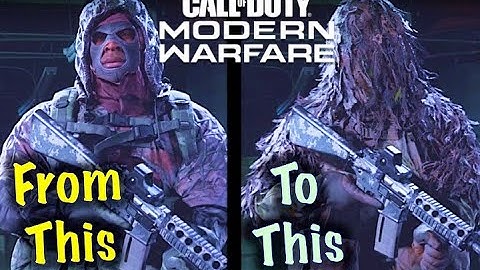 How to PERSONALIZE your OPERATOR in Modern Warfare