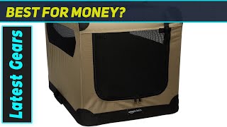 Amazon Basics Soft Crate: BEST Crate for Travel? screenshot 3
