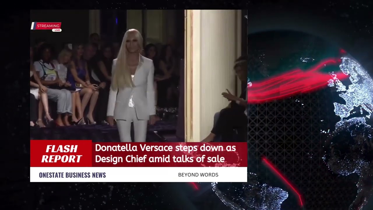 Donatella Versace steps down as Chief Creative Officer of famous brand Versace