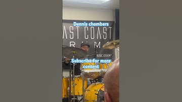 Thumbnail of Dennis Chambers Legendary Drummer #drums  #drummer # #drumming dennischambers #drumsolo #groove