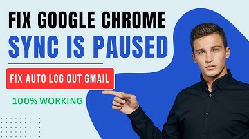 How to fix Google Chrome Sync is Paused | Google Chrome auto Log Out | Google Chrome Sync is Paused