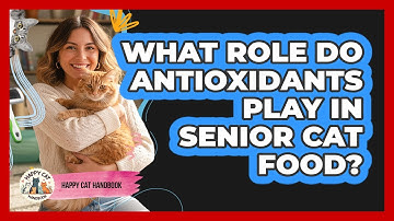 What Role Do Antioxidants Play In Senior Cat Food? - Happy Cat Handbook