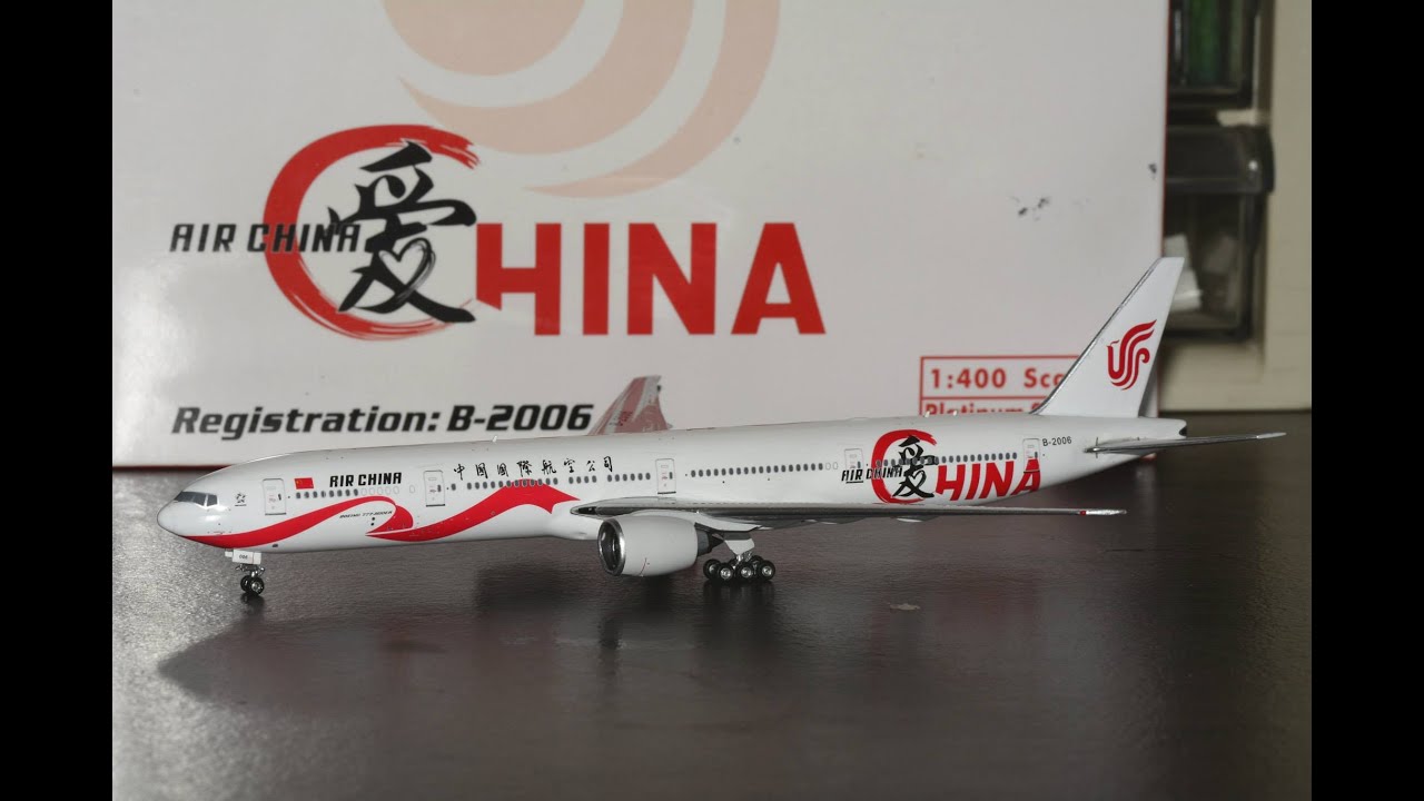 模型收藏】Phoenix 1/400 BOEING 777-300ER 中國國際航空Air China B