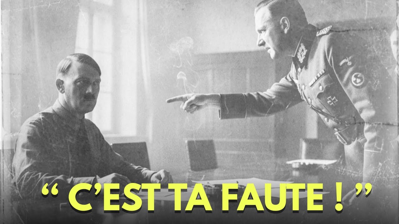 Le Jour Où Hitler Est Contredit Devant Tout L’État-Major — 1943
